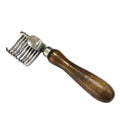 Walnut Pet Hair Knot Comb