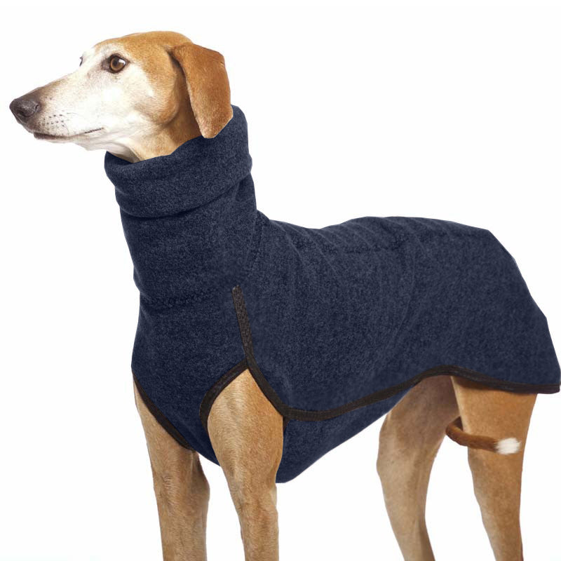 Fashion Trend High Collar Warm Dog Fleece - Big Dog & Puppy Pet Clothes