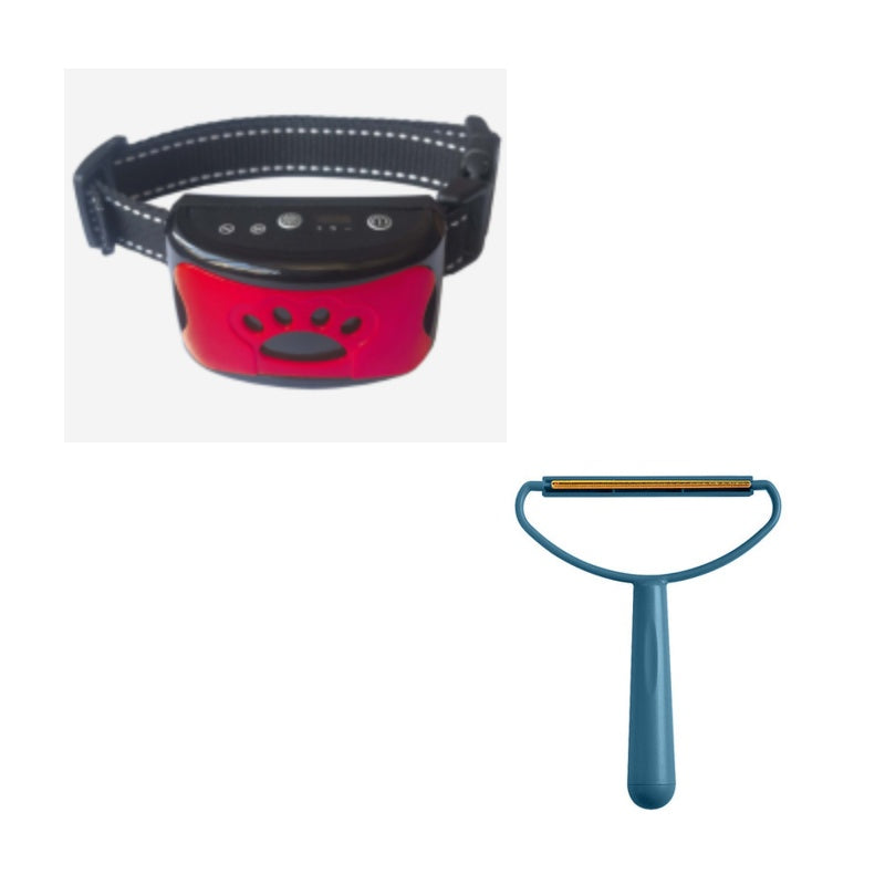 Dog Bark Arresting Training Collar with Vibration Sound Remote Control