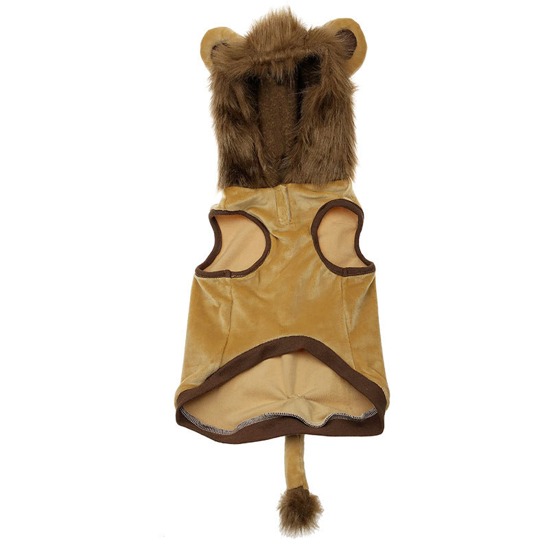 Lion Halloween Costume - Dog & Cat Clothes
