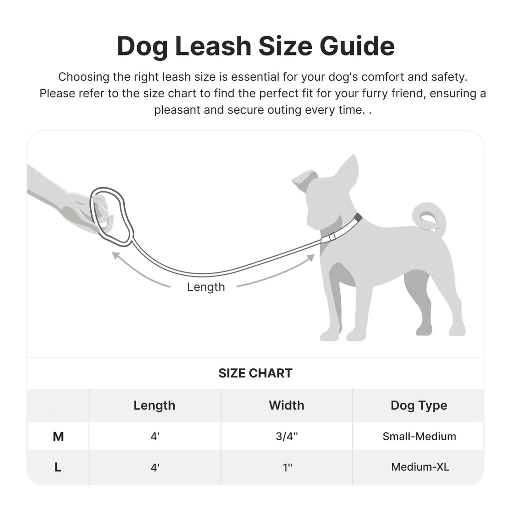 PETMARVEL Adjustable 4 FT Stylish Dog Leash Neoprene Padded Handle