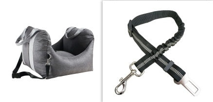 Dog Car Carrier Safety Seat - Waterproof Travelling Car Seat