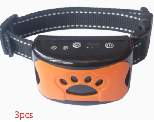 Dog Bark Arresting Training Collar with Vibration Sound Remote Control