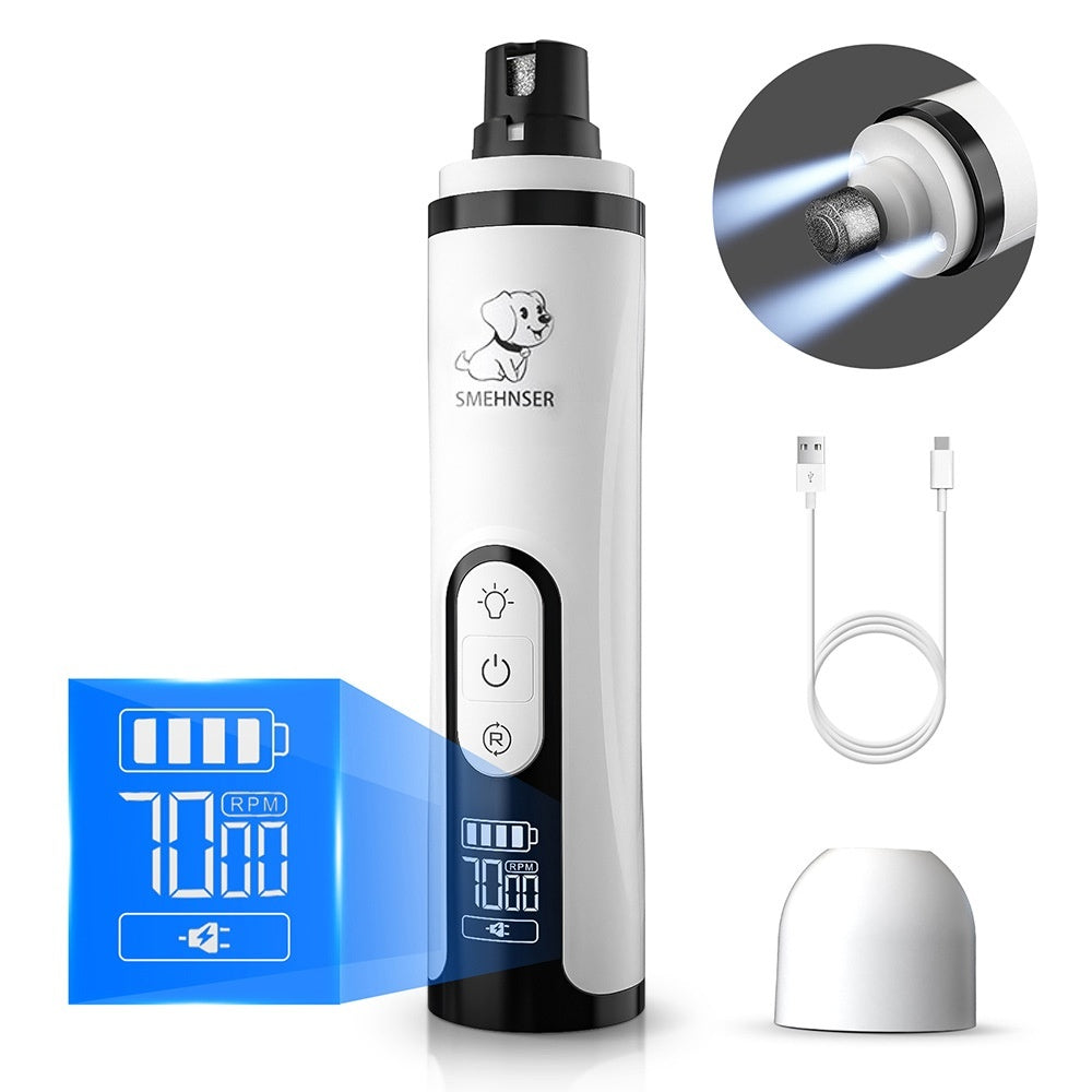 Electric Nail Trimmer Device LED