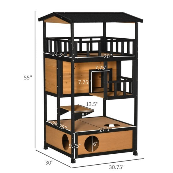 Cat House, Wooden Cat House