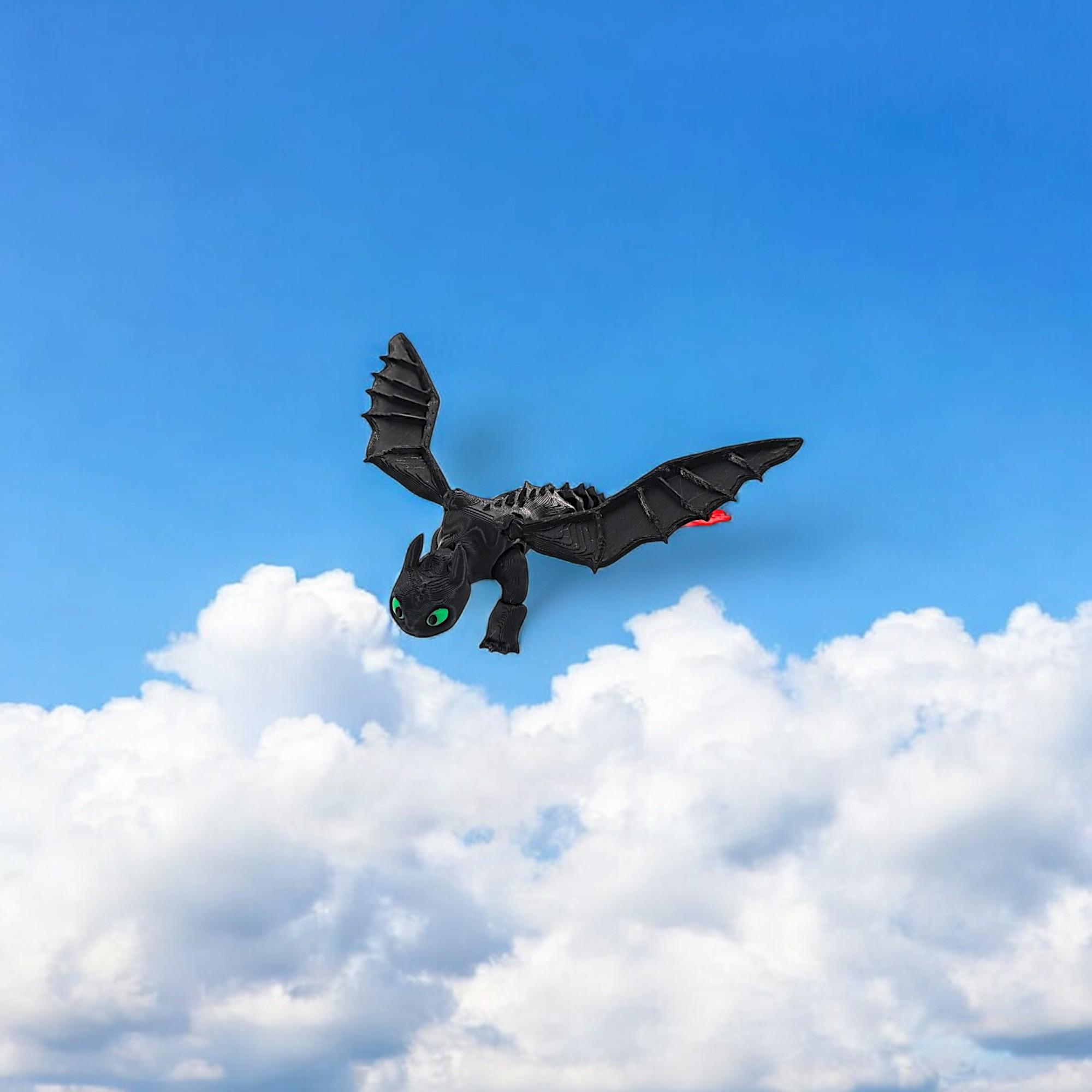 Toothless Dragon Cute Cool Design High Texture Exquisite Details Charming Appearance Dinosaur Fans Collectible Home Decorations