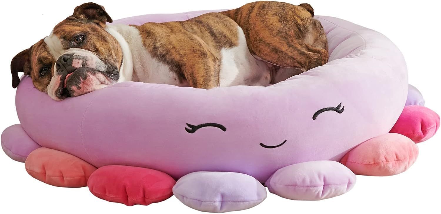 Shark Pet Bed - Large Ultrasoft Official Plush Pet Bed Maui Pineapple Pet Bed