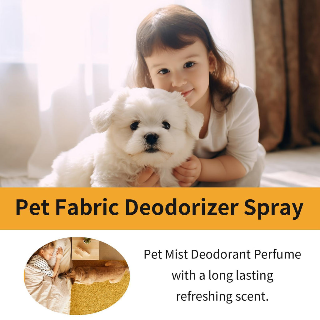 Pet Fabric Deodorizer Spray Air Clean Pet Oder Indoor Long-lasting Air Freshener Deodorizer