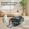 Expandable, Foldable, Portable Pet Carrier with Wheels Six Sides for Cats and Small Dogs