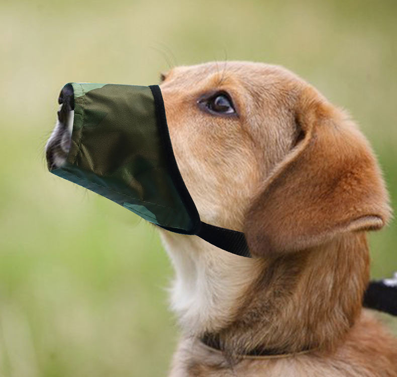 Waterproof Dog Muzzle Anti-bite Mouth Cover Barking Stopper