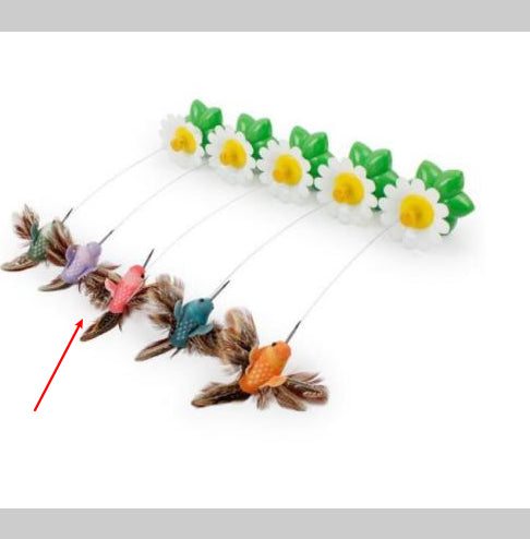 Electric Rotating Flower Cat Toy
