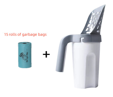 Large Cat Litter Scoop with Bag Holder