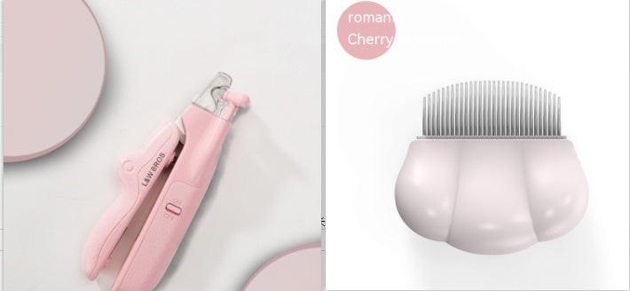 Professional Pet Nail Clippers with LED Light