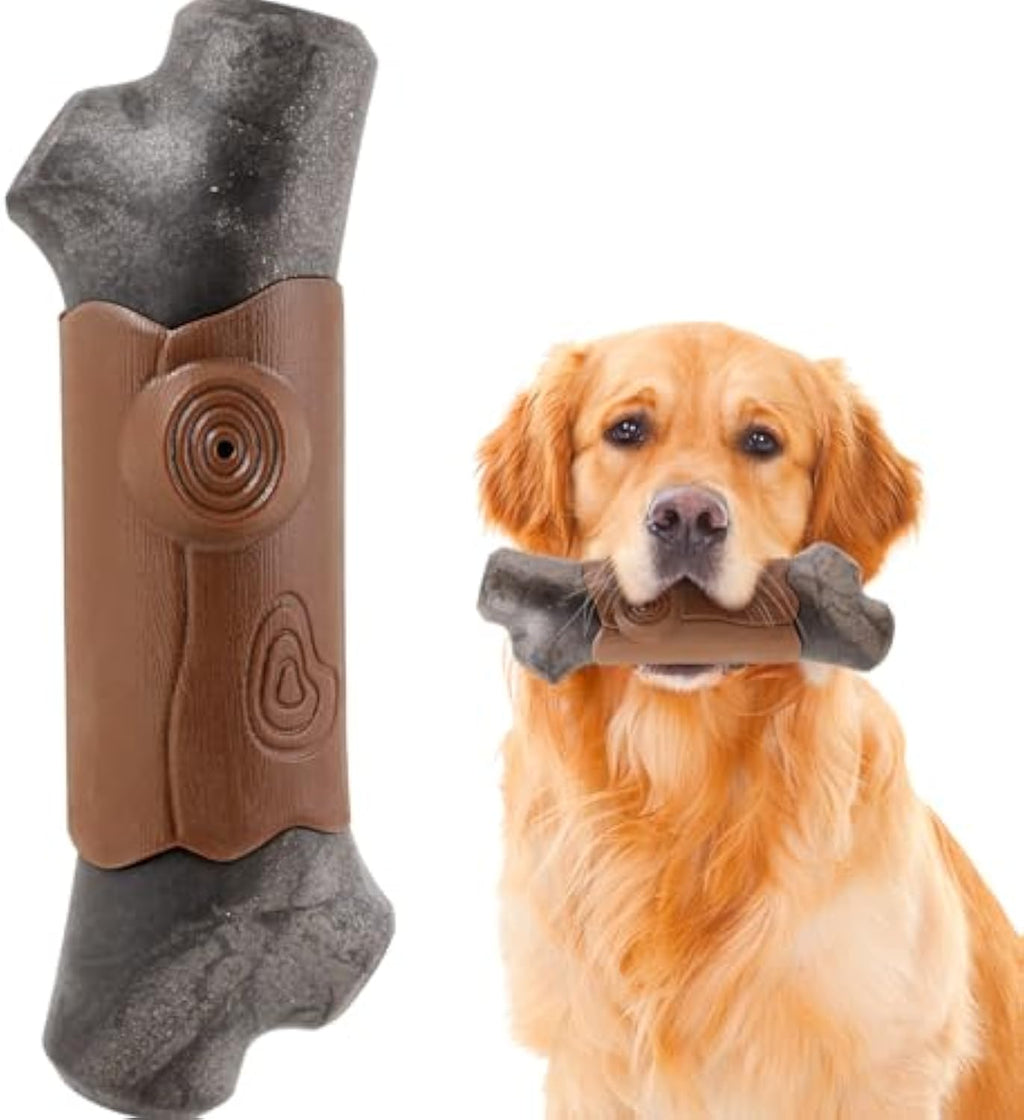 Tough Dog Toys For Aggressive Chewers Large Breed Indestructible - Durable Dog Chew Toys For Large Dogs Bacon Flavor