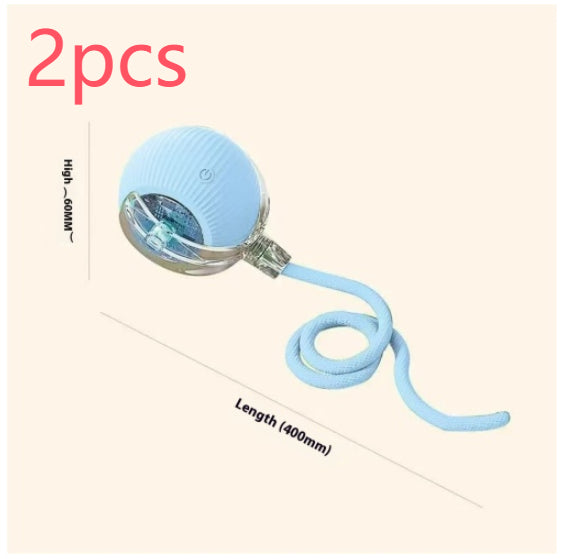 Electric Cat Toy Automatic Cat Ball Self-entertainment Rolling Ball