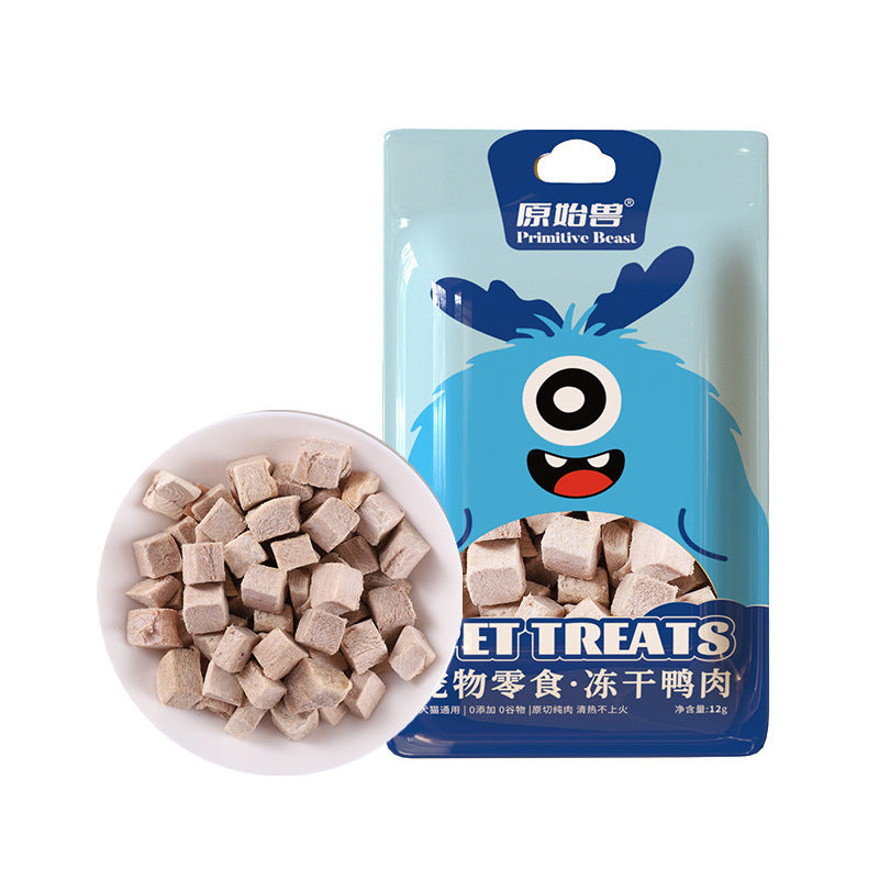 Pet Freeze-dried Snacks Egg Yolk Chicken Grains Dog & Cat Snacks