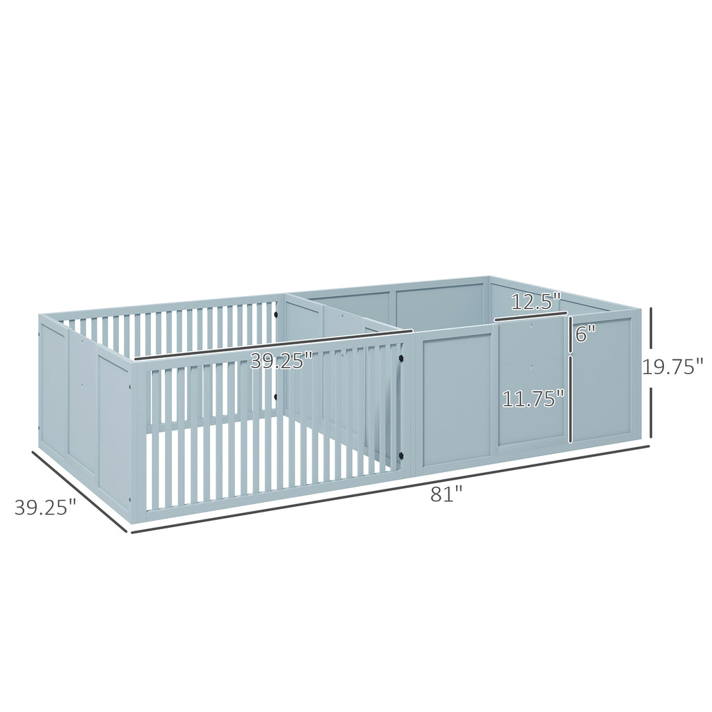 Dog Whelping Box Dog Crates For Mothers, Newborn Puppy Supplies And Essentials Built Comfortably