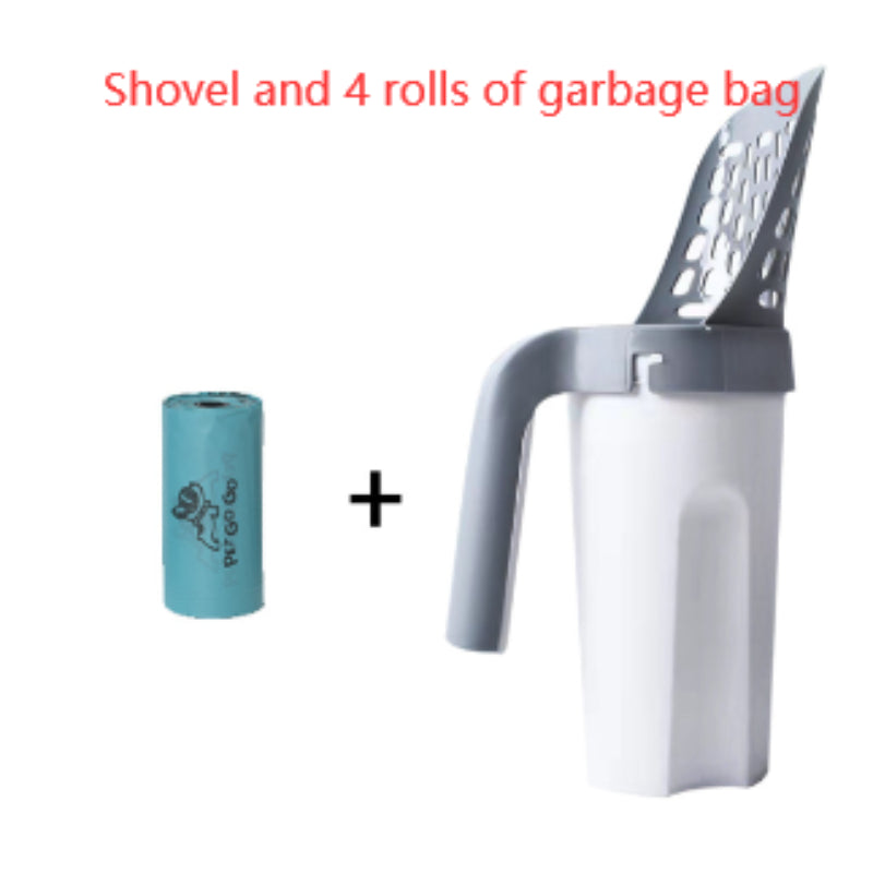 Large Cat Litter Scoop with Bag Holder