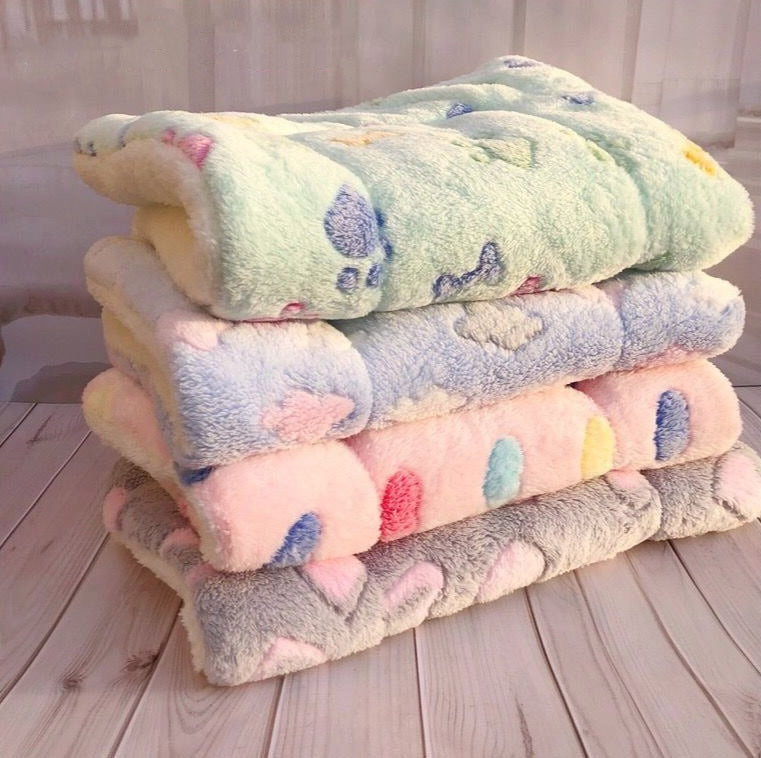 Soft Dog & Cat Thick Flannel Blanket