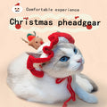 Pet Hat Crocheted Hand-woven Christmas Tree Pet Headwear