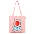 Pet Canvas Shoulder Bag, Cute Cat Carrier Can Expose Head