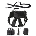 5 Piece Tactical Dog Harness and Leash Set