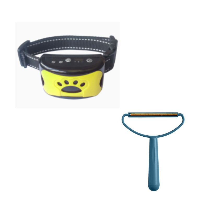 Dog Bark Arresting Training Collar with Vibration Sound Remote Control