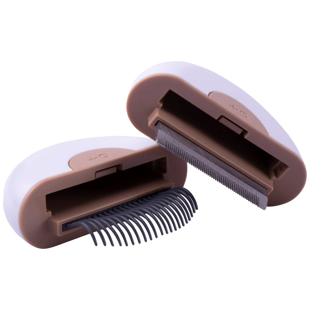 Steel Alloy Cat Hair Brush - Pet Grooming Comb For Matted Hair