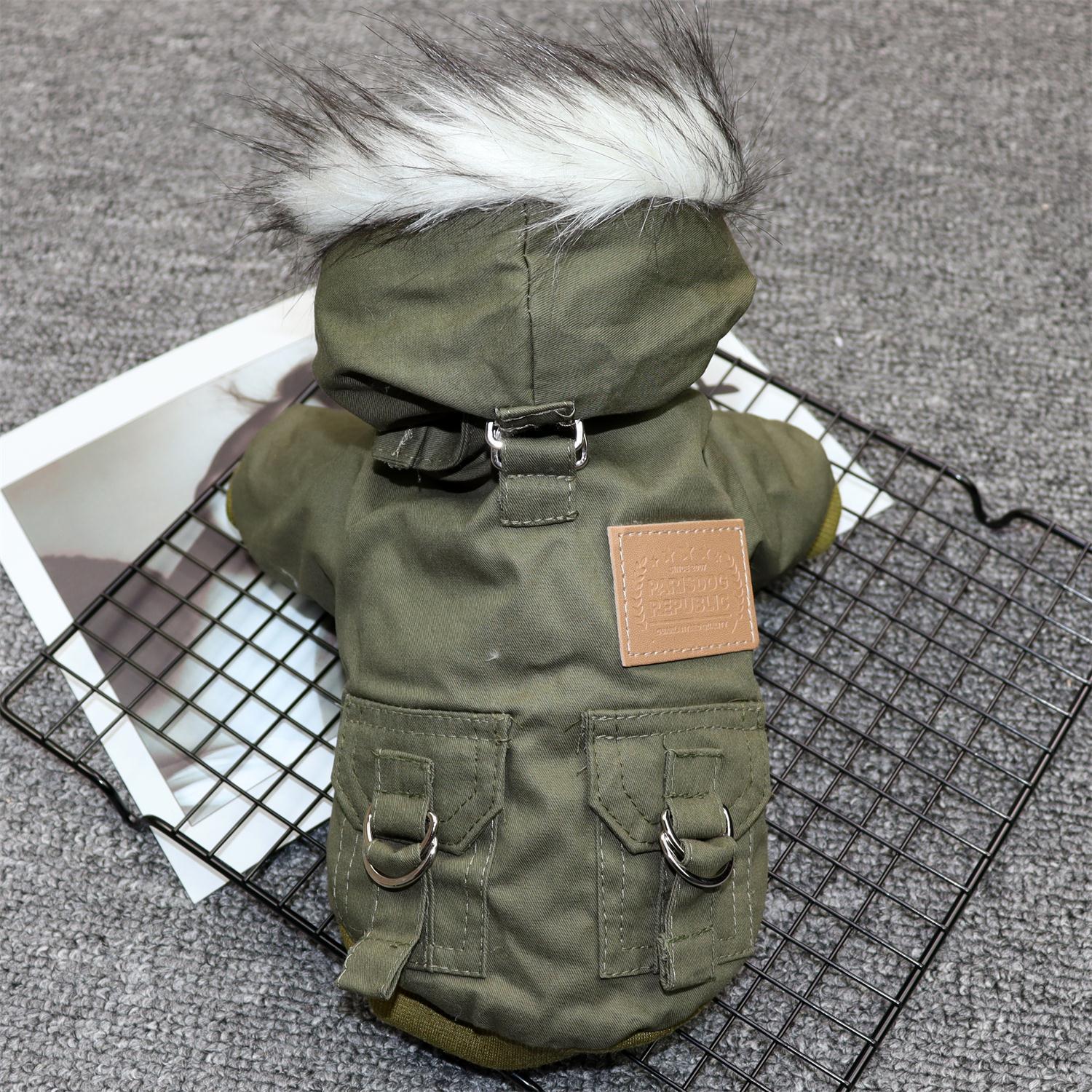 Padded Dog Parka - Padded Coat For Small Dogs