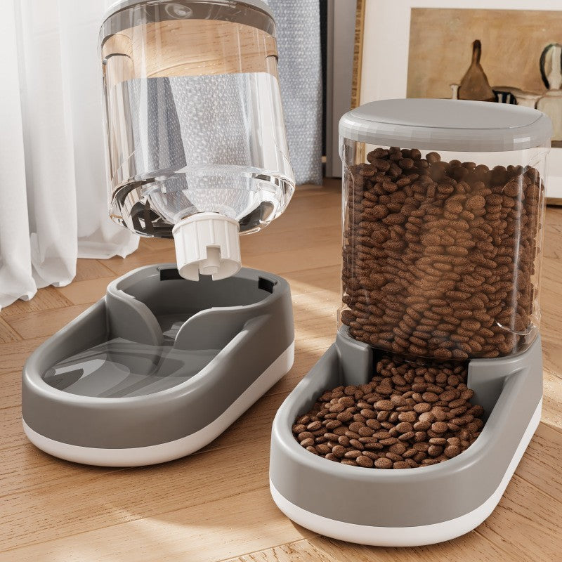 Automatic Pet Feeder Cat Water Fountain Dog Food Feeder