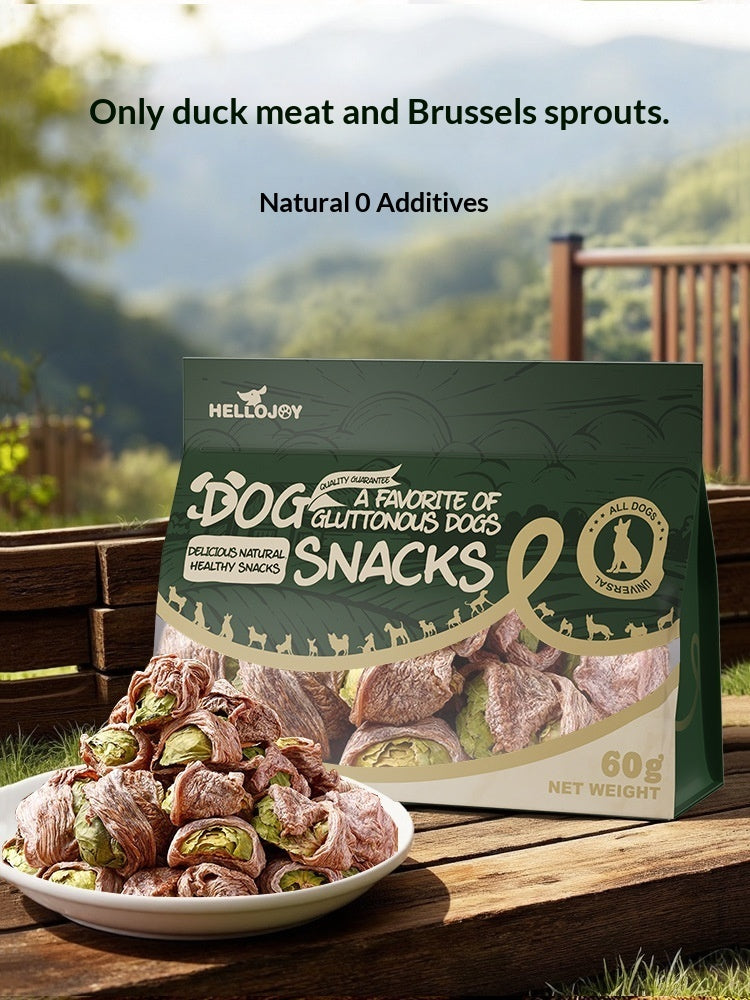 Dog Treats Duck Okra Nutritious Chews