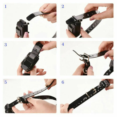 3000 FT Dog Training USB Collar Rechargeable Remote Shock PET Waterproof Trainer