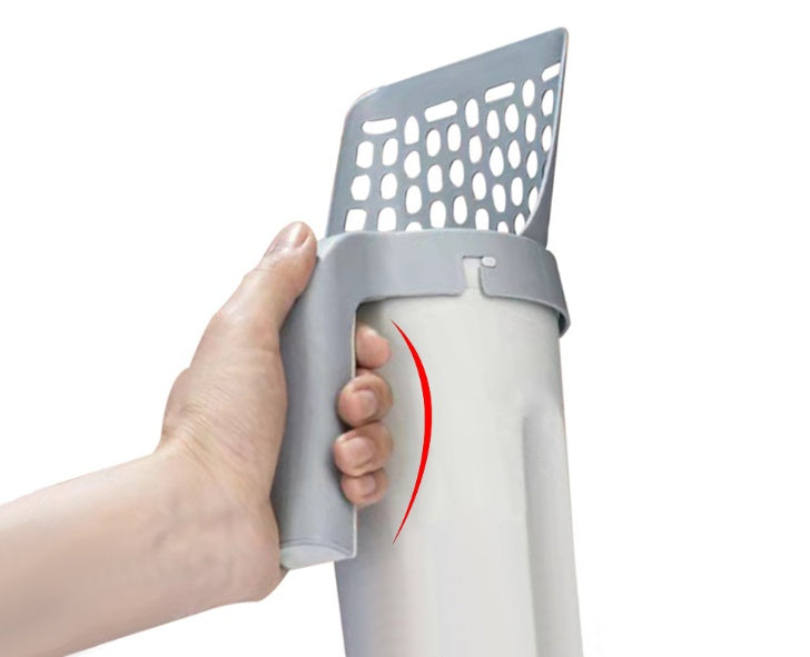 Large Cat Litter Scoop with Bag Holder