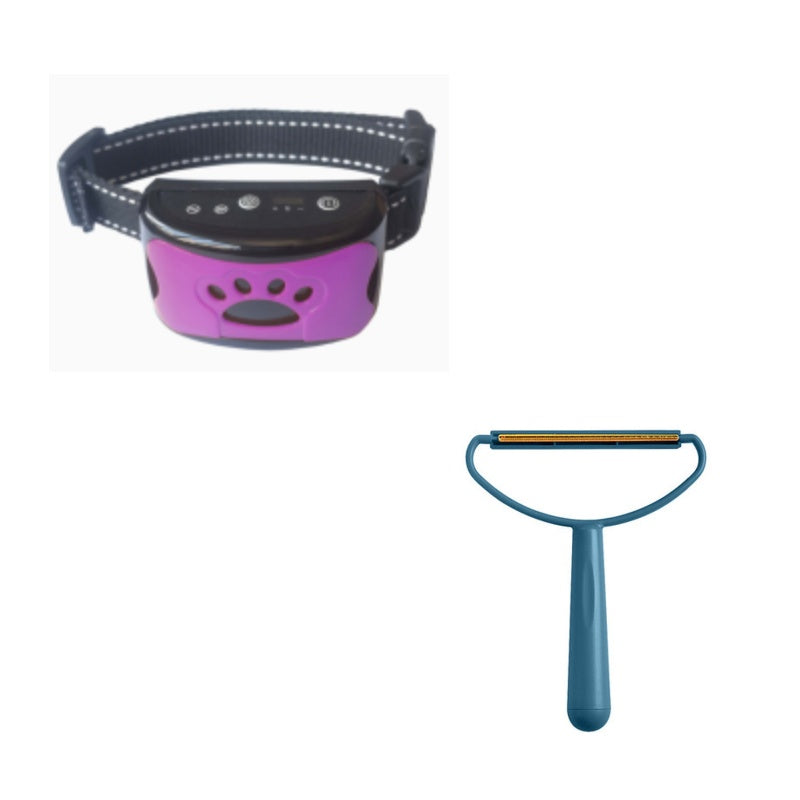 Dog Bark Arresting Training Collar with Vibration Sound Remote Control