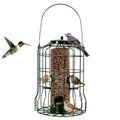 Hanging Outdoor Wild Bird Feeder Squirrel-Proof Metal