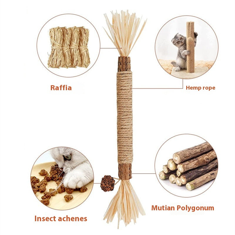 Molar Bite Stick Cat Toy