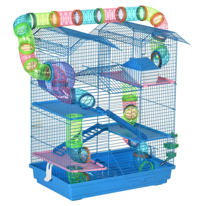 5 Tier Hamster Cage With Tubes And Tunnels (only ship inside USA)