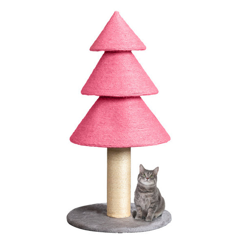 31.5in Christmas Tree Cat Scratcher