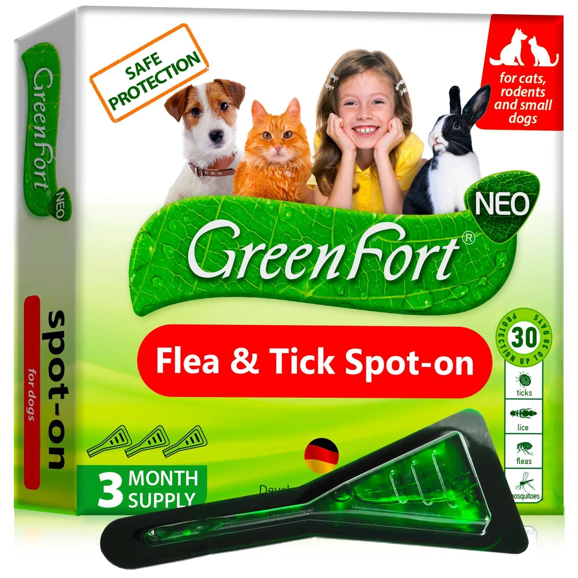 Flea and Tick Prevention for Dogs Cats Rabbits
