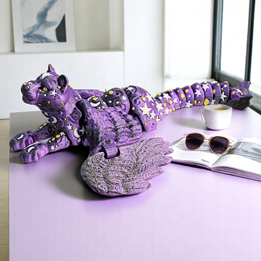 Cosmic Dragon Space Style Exquisite Texture Science Fiction Creative Decorative Ornaments