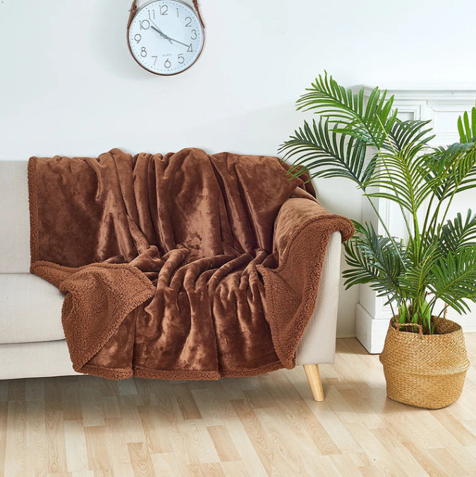 Pet Bed Short Plush Blanket