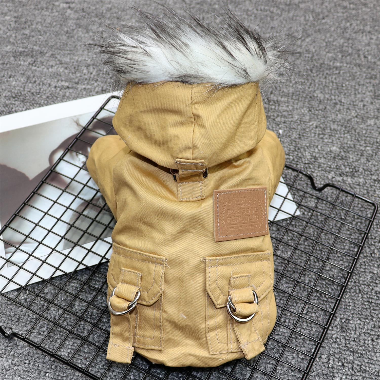 Padded Dog Parka - Padded Coat For Small Dogs