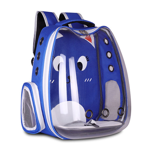 Breathable  Windowed Backpack Pet Carrier