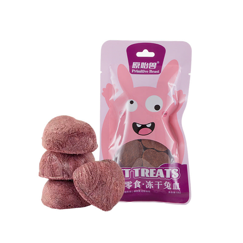 Pet Freeze-dried Snacks Egg Yolk Chicken Grains Dog & Cat Snacks