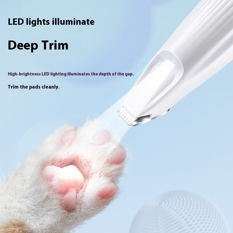 Efficient Pet Hair Electric Clipper LED