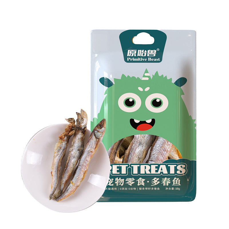 Pet Freeze-dried Snacks Egg Yolk Chicken Grains Dog & Cat Snacks