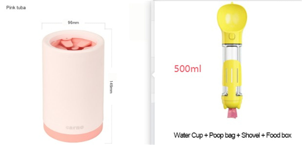 Pet Foot Washing Cup New Dog Foot Washing Cup Pet Cleaning Toiletries