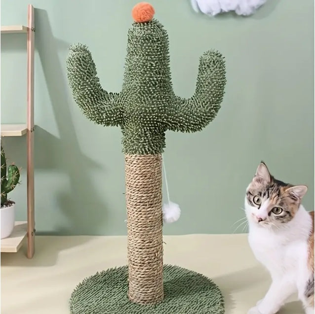 Cat Furniture, Beautiful Interactive Cactus Cat Toy, Suitable For Indoor Cats - Fun Pet Supplies, Perfect For Play And Exercise