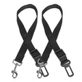 2Pcs Pet Dog Seat Belt Leash Adjustable Nylon Fabric Seatbelt Strap