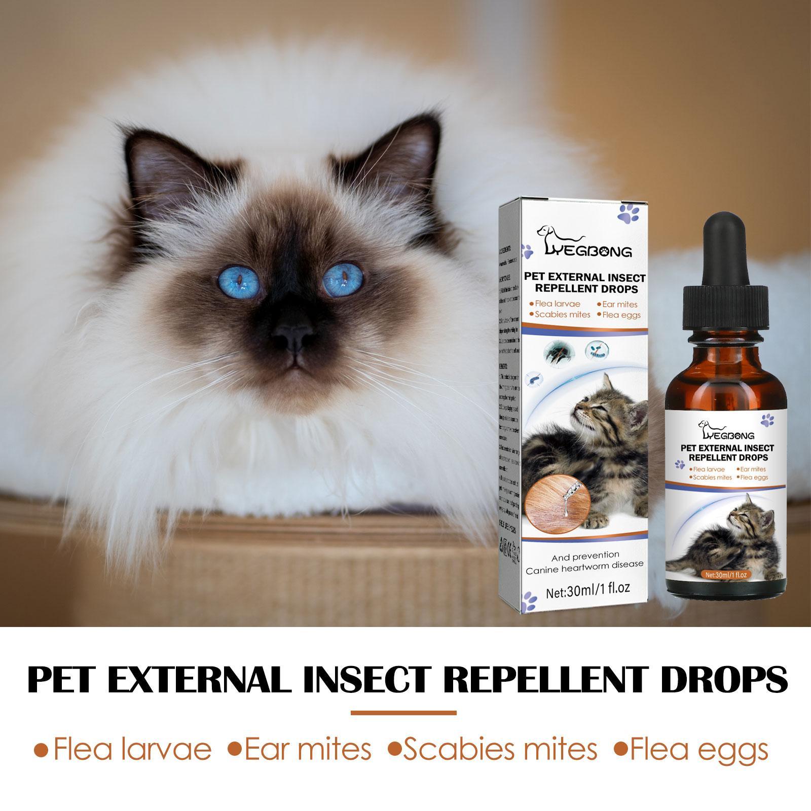 Igbang Pet External Deworming Drops For Cats And Dogs To Remove Ticks And Fleas